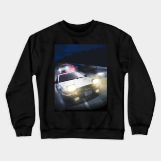 initial D Crewneck Sweatshirt